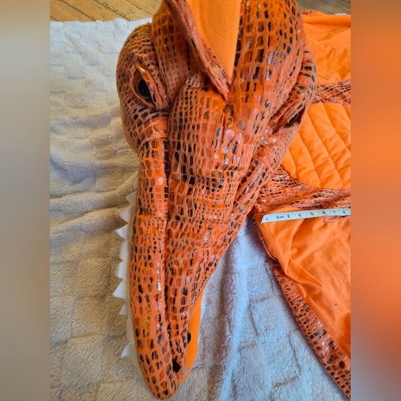 Pottery Barn Kids Orange Pterodactyl Costume Size 4-6 - Picture 5 of 8